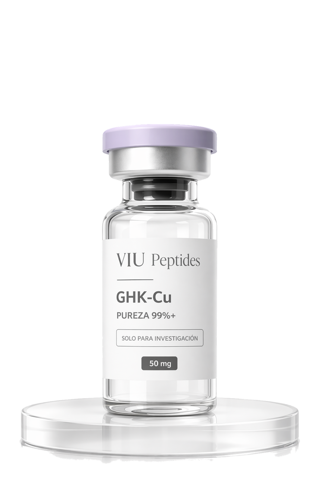 Vial ViuPeptides GHK-Cu 50 mg